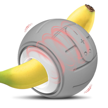 Men's Gray Cup Maturbator / Male Silicone Penis Vibrators / Adult Sex Toys - EVE's SECRETS
